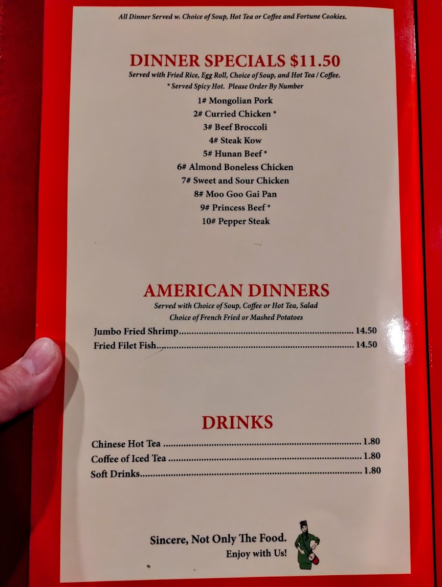 Flower Drum Restaurant Menu - Image 4